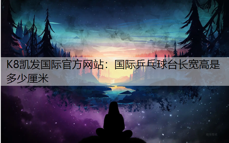 K8凯发国际官方网站：国际乒乓球台长宽高是多少厘米