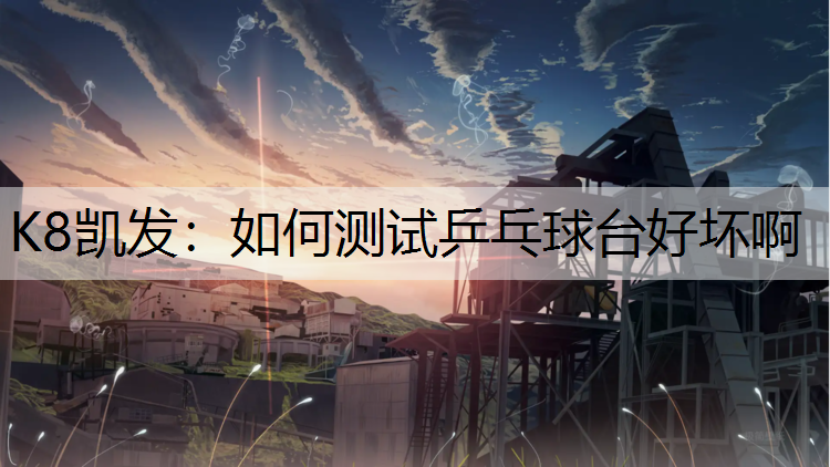 K8凯发：如何测试乒乓球台好坏啊