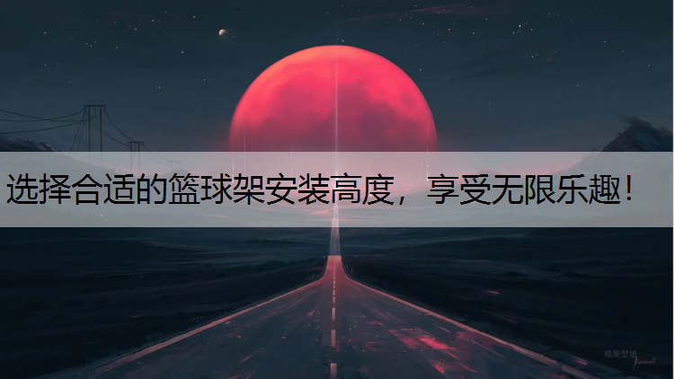 选择合适的篮球架安装高度，享受无限乐趣！