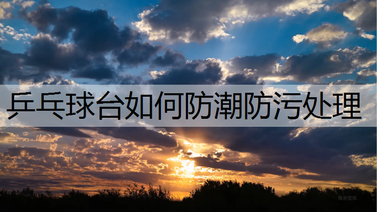 乒乓球台如何防潮防污处理