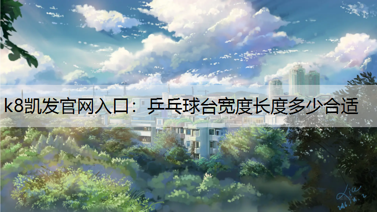 乒乓球台宽度长度多少合适